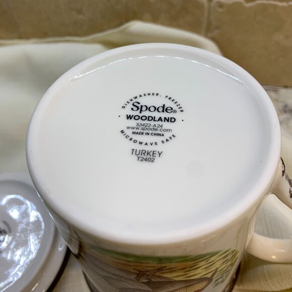 Spode Dining Sale Spode Woodland Thanksgiving Turkey Mug Cup
